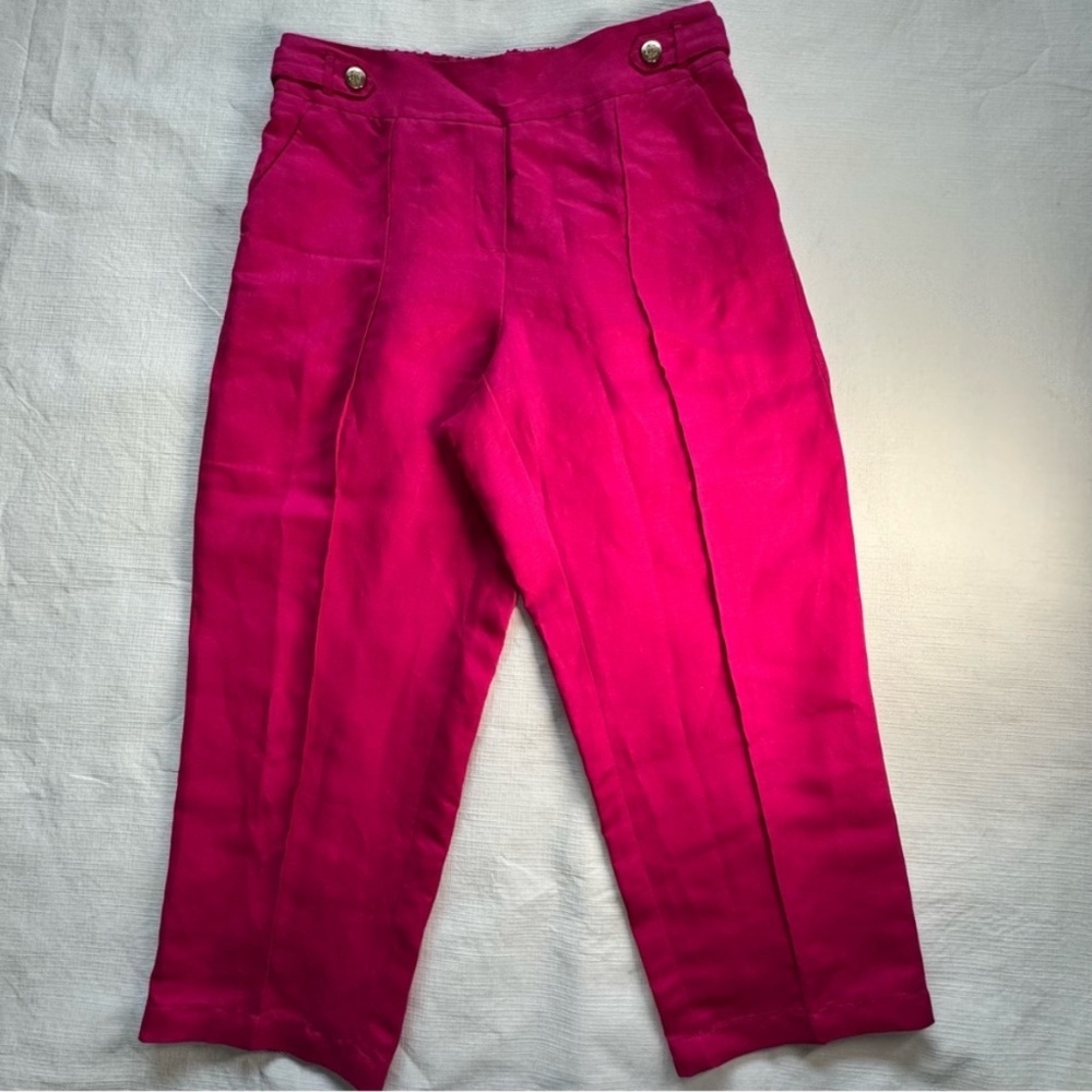 laura Magenta Women's Capris